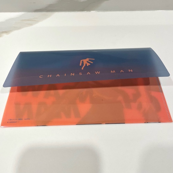 🔵3/$25 NEW Chainsaw Man Flat Gashapon Small Folder - Picture 2 of 4